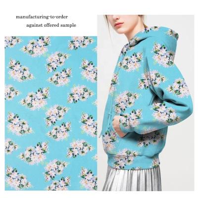 China Custom Digital Printed Eco-Friendly Breathable Air Layer Fabric for sale