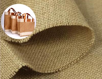 China Viable Jute Sofa Hessian Fabric Roll Price, Jute Laminated Woven Fabric, Jute Fabric for sale