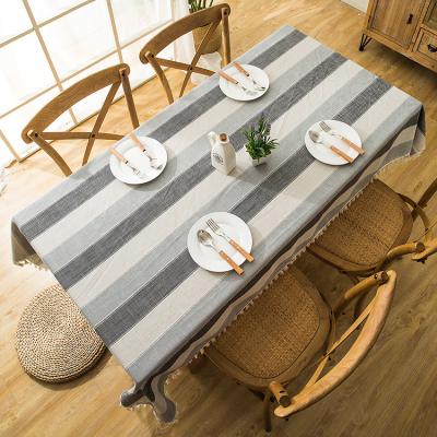 China Tablecloths Customized Linen Tablecloth Waterproof Luxurious Wedding For Card Table for sale