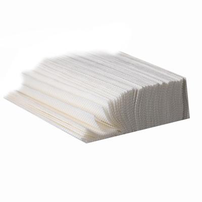 China Wash Piece 38 GSM 1 Ply N/Z/V Ply White Tissue Paper Hand Towel For Toilet/Kitchen for sale