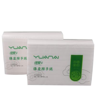 China Ultra Soft Wash Room 150 Sheets-200 Sheets Per Pack 1-Ply Z Ply Hand Towel Paper for sale