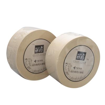 China Virgin Wood Pulp Wholesale Large/Max Roll Toilet Paper Tissue For Hotel/Bar Jumbo Roll Paper Tissue for sale