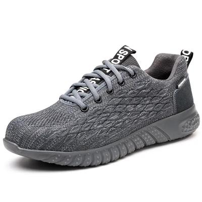 China Lightweight SBP Safety Shoes Comfortable Fashion Sport Shoes Grey for sale