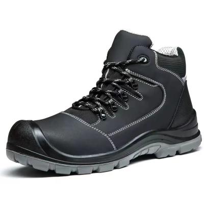 China S3 Security Work Boots Waterproof Ankle High Work Boot With Steel Toe for sale