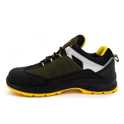 China Steel Toe Nubuck Leather Shoes Waterproof Impact Resistant Shoes For Running for sale