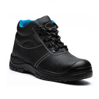 China Sapatos de seguridad industriales ligeros S3 Hombres Botas de cuero impermeables resistentes al aceite en venta