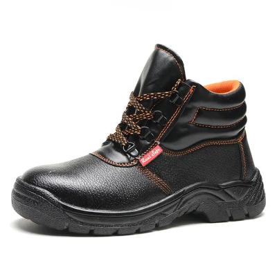 China Zapatos de trabajo antiestáticos de pie de acero zapatos de seguridad de trabajo de ingeniería unisex negro en venta