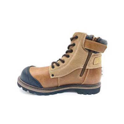 China Yellow Style Martin Boots Anti Impact / Anti Puncture Protective Toe Boots for sale