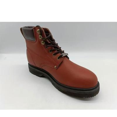 China Casual Style Martin Boots Orange Motorcycle Riding Shoes Mens British Style for sale