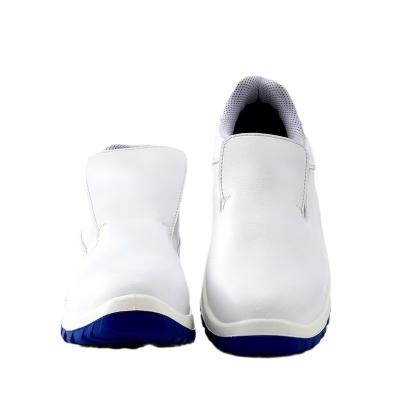 China White ESD Kichen Safety Shoes Steel Toe, Anti-Smash Cleanroom Approved for sale