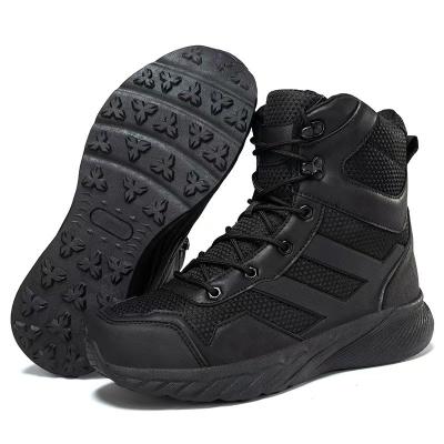 China Me Tactical Hiking Boots Mid High Slip Resistant Desert And Rescue Boots for sale