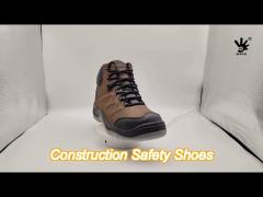 heavy duty steel toe work boots brown pu leather boots industrial