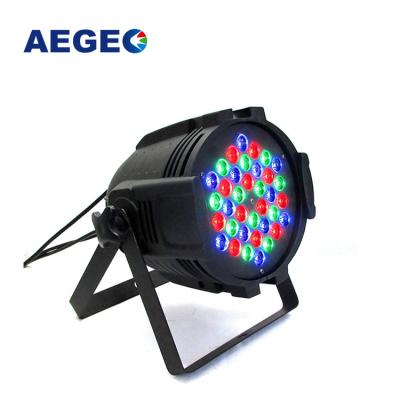 China rgb color beam effect 36x3w rgb color mixing effect dj lights dmx led par light for wedding for sale