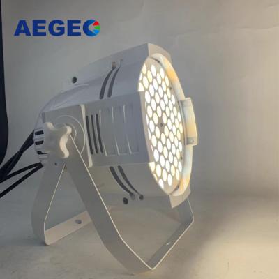 China 2in1 warm white cold white beam effect 72x3w 3200 5600K 2in1 warm white cold white led par light for sale