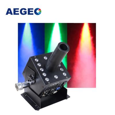 China 3A/5A Excited Stage Effects Machine CO2 Smoke Fog Machine Carbon 12x3W RGB Plumb CO2 Jet Machine for sale