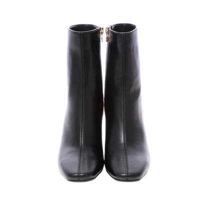 China 2021 New Fashion PU Fashion Autumn Winter Custom Style Low Heel Ankle Boots Shoes For Girls for sale