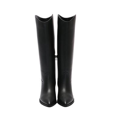 China Factory Direct Selling PU Women Led Boots Thigh High Long Boots For Ladies With Heels for sale