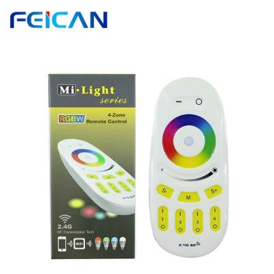 China RGB RGBW Led FEICAN 2.4G MI Strip Lighting 4-Zone RGB RGBW WW/CW milight controller for sale