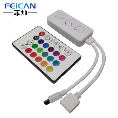 China RGBCCT 5channels TUYA WIFI Wireless Led Controller Flexible Dual White Temperature Adjustable SMART RGBW LED Strip Contr for sale