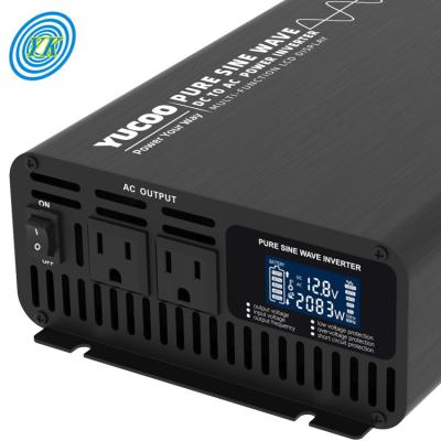 China Solar Power System Home 2kw DC 12v 24v 48v to AC 220v Pure Sine Wave Power Inverter Inverter for sale