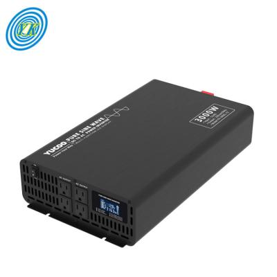 China New 1000W 2000W 3000W 4000W 5000W Car Power Aluminum Inverters with LCD Display for sale