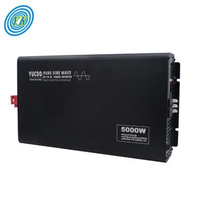 China Aluminum DC to 5kw Solar AC Power Inverter China 5000w Pure Sine Wave Inverter for sale