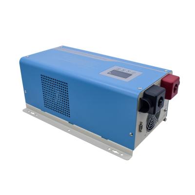 China off grid 12v 24v 48v to 110v 220v 1500w ac dc ups inverter with charger 486*247*179MM for sale