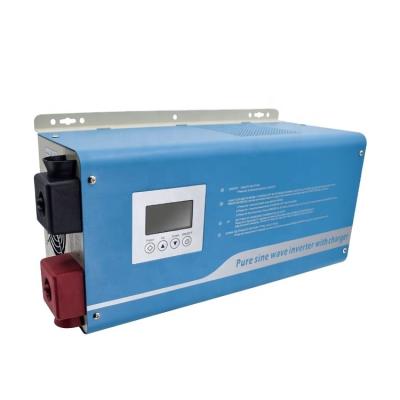 China DC To AC 2000W Pure Sine Wave Inverter With Battery Charger 12v 24v 486*247*179MM for sale