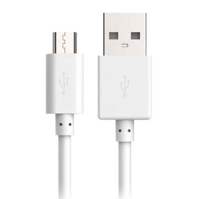 China Regual Camera PVC Micro USB Data Cable, 2A 24AWG Charging and Data Transfer USB Cable for sale