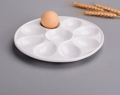 China Viable Viable Ceramic Egg Tray for sale