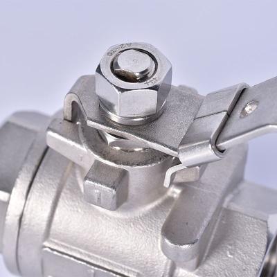 China SS 304 T Tri Flange General Sanitary 3 Way Ball Valve Port Ferrule Fit 1.5