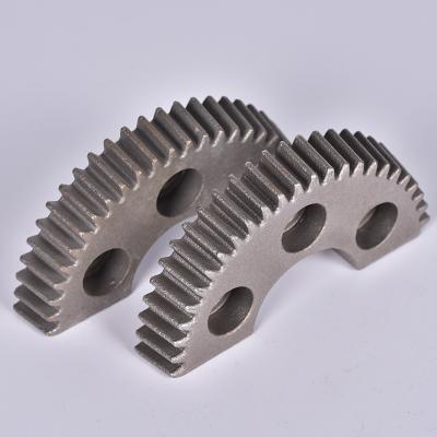 China High Precision Industrial Casting Precision Casting Alloy Half Gear Stainless Steel Gear Steel Parts for sale