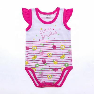 China Fashion Jumpsuit Baby Rompers Sleeveless Newborn Girls Wear Infant Jumpsuit for sale