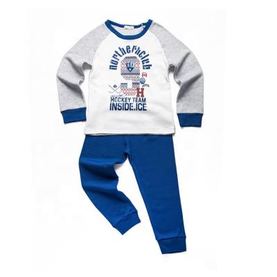 China Wholesale high quality QUICK DRY little cotton children's clothing set wears kids pajamas boys sleepwear for sale