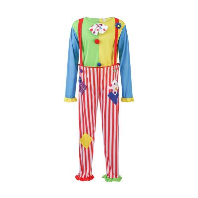 China Adult European Halloween Carnival Kids Party Clothes Clown Funny Drama Costumes for sale