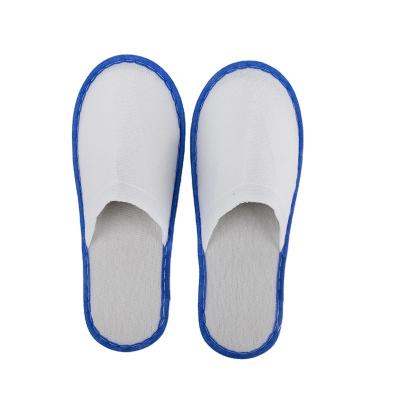 China Exquisite Disposable Hotel Amenities Customizable Spa Home Disposable Slippers for sale