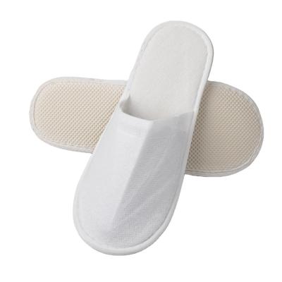 China Exquisite Hotel Amenities Household Disposable Hospitality Disposable Paper Slippers Brushed Plush Cloth Thickened Hotel Hotel Beauty Salon for sale