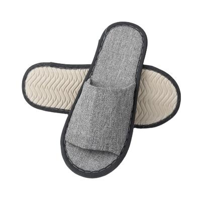 China Hotel Exquisite Disposable Guesthouse Amenities Hotel Slippers Beauty Salons Disposable Guest Rooms Thickened Slippers for sale