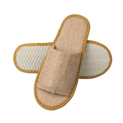 China Exquisite Disposable Hotel Amenities Hotel Professional Disposable Slippers Non Slip Slippers Thickened Non Woven Fabric Slippers Homestay Apartments Guests Sli for sale