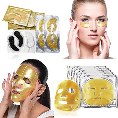 China Original Moisturizer Jelly Nature Made Freshly Packed Hydraulic Hyaluronic Acid Face Mask Covers Private Label Gold Face Mask for sale