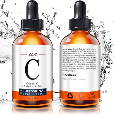 China Anti Wrinkle 4 in 1 Serum Custom Packing Wholesale Skin Whitening Anti Wrinkle Reducer Formula VC Vitamin C Serum For Face for sale