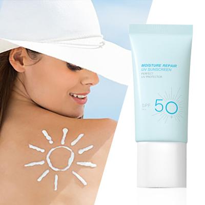 China Sunscreen Sunscreen Cream SPF 50 Free Sample Wholesale Face Whitening Natural Organic Sun Block Sunscreen Lotion for sale