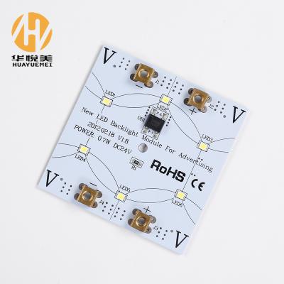 China New PCB 0.7w DC24V backlight LED module for advertising LED panel led module 24v for sale