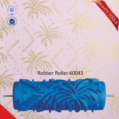 China Hot Selling Wall Paint Paint Tools Hand Paint Roller Designer Rubber Paint Roller for sale