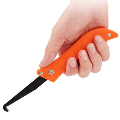 China Professional Old Tool Mortar Tile Repair Tile Knife Hook Repair Industry Gap Dusting Construction Cleaning Steel DIY Tools for sale