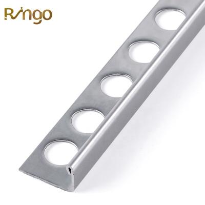 China Foshan Factory Modern Decoration Profile 304 Grade Free Sample Metal Tile Strip High Quality Stainless Steel Tile Trim For Flooring for sale