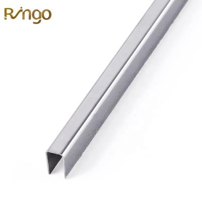 China 2022 Super Shiny 304 Stainless Steel Foshan Supplier Modern Export U Shaped Wall Tiles Decoration Profiles Luxury Design Tile Trims for sale