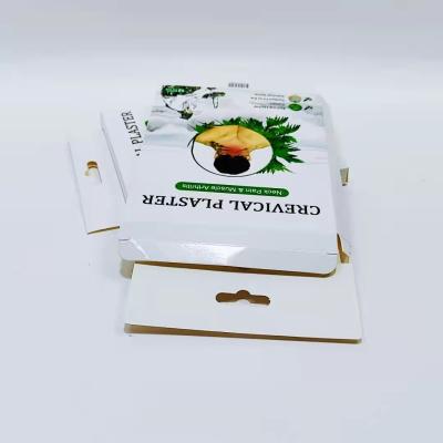 China Recycled Materials Logo Custom Fashion Packaging High End Cardboard , Application Medicine Paste Package Outer Box for sale