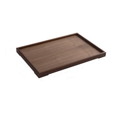 China home & restaurant & high quality bakery food tray for restaurant and bakery natural walnut wood food tray for sale