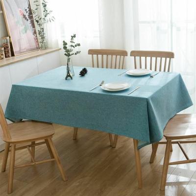 China Traditional fancy linen dining tablecloth for sale